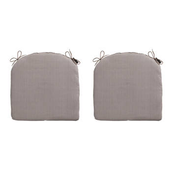 Madison Zitkussen - Basic Taupe - 46x48 - Bruin - 2 Stuks