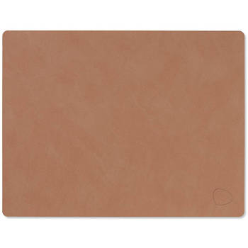 LIND DNA Placemat Nupo - Leer - Old Rose - 45 x 35 cm