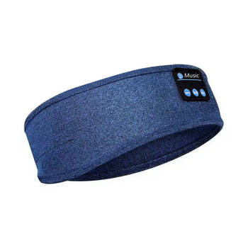 Stole My Day Slaapmasker Bluetooth - Draadloze Slaapkoptelefoon Hoofdband - USB-C Oplaadbaar - Blauw