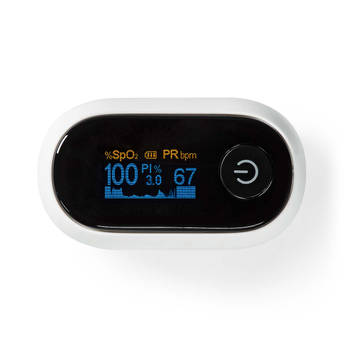 Nedis SmartLife Pulse Oximeter - BTHOX10WT - Wit