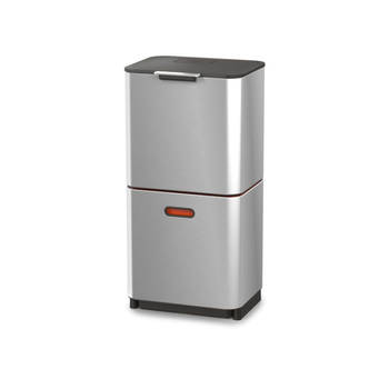 Joseph Joseph - Afvalemmer Totem Max, 60 liter, RVS - Joseph Joseph Intelligent Waste