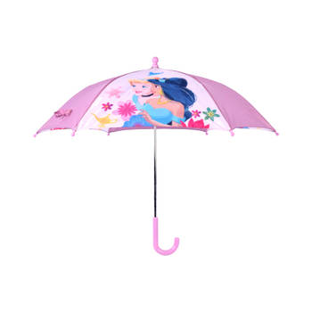 Gemakkelijke Opvouwbare Paraplu voor Kinderen - Licht Paarse Kleur - Breedte ongeveer 68cm