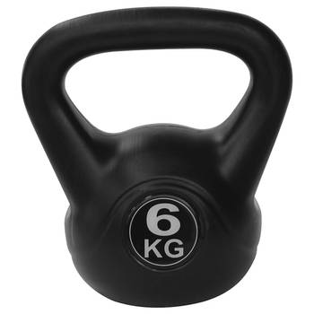 Tunturi PVC Kettle Bell - Kettlebell - 6 kg - Incl. gratis fitness app