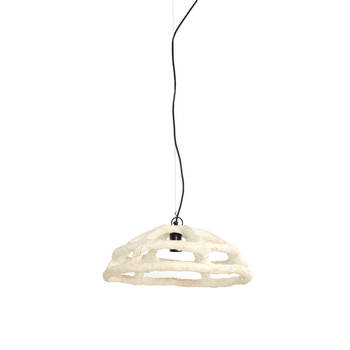 Light & Living - Hanglamp PORILA - Ø52x24cm - Bruin