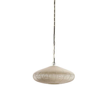 Light & Living - Hanglamp BAHOTO - Ø40x18cm - Wit