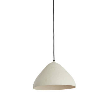 Light & Living - Hanglamp ELIMO - Ø32x20cm - Wit