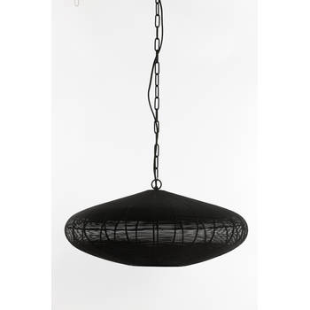 Light & Living - Hanglamp BAHOTO - Ø60x23cm - Zwart