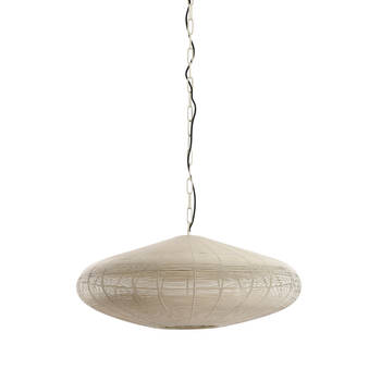 Light & Living - Hanglamp BAHOTO - Ø60x23cm - Wit