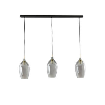 Light & Living - Hanglamp LUKARO - 100x16.5x32cm - Grijs