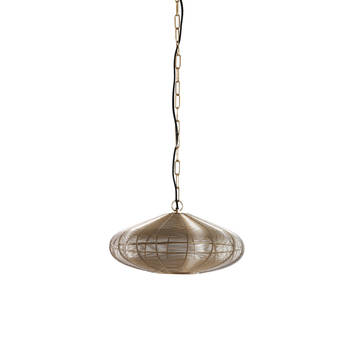 Light & Living - Hanglamp BAHOTO - Ø40x18cm - Goud