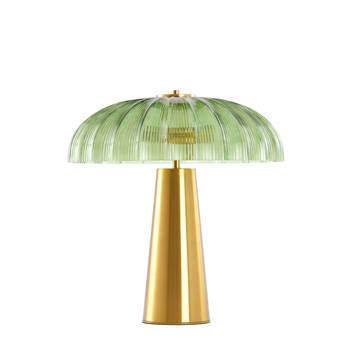 Light & Living - Tafellamp FUNGO - Ø50x51cm - Groen