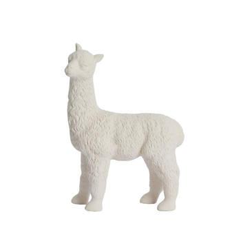 Light & Living - Ornament ALPACA - 29x13x39cm - Wit