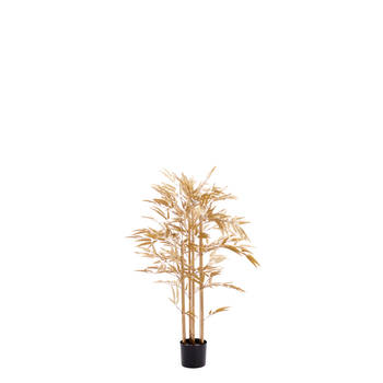 Light & Living - Kunstplant BAMBOO - 120x70x120cm - Goud