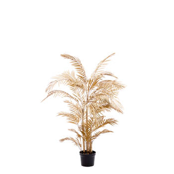 Light & Living - Kunstplant PALM - 135x145x135cm - Goud