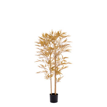 Light & Living - Kunstplant BAMBOO - 152x90x152cm - Goud