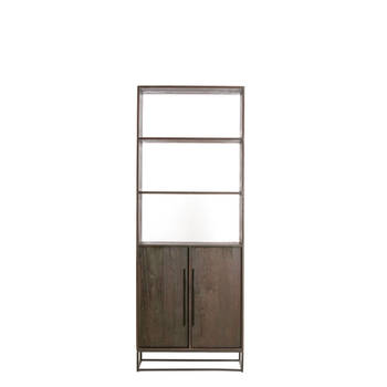 Light & Living - Kast LILIAN - 75x40x200cm - Bruin