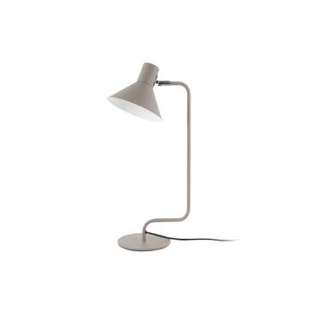 Leitmotiv - Tafellamp Office Curved - Warmgrijs