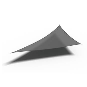 Platinum Coolfit schaduwdoek driehoek 90 graden antraciet 570x400x400 cm