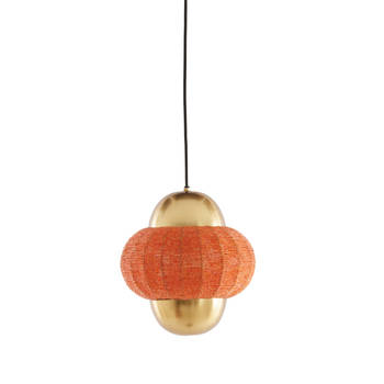 Light & Living - Hanglamp CETARA - Ø26x28cm - Oranje