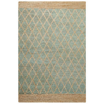 Beliani TELLIKAYA - Laagpolig-Beige-Jute