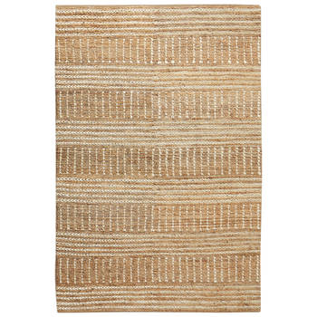 Beliani KAMBERLI - Laagpolig-Beige-Jute