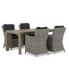 Garden Collections Venerdi/Bristol 180 cm dining tuinset 5-delig