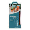 Tuinplus - Potten stenen d7/8 cm terracotta 7st