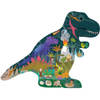 Floss & Rock Puzzel Dino - 40 stukjes - 69 x 53 cm