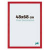 Fotolijst 48x68cm Rood MDF Mura