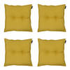 Madison - Zitkussen Panama Yellow - 50x50cm - 4 Stuks