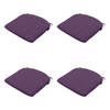 Madison - Zitkussen Panama Purple - 46x48cm - 4 Stuks