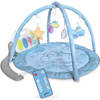 Gofun Babygym - Speelmat voor Baby's - Muzikaal Speelkleed - Activiteitenkleed - Babyspeelgoed - 105 x 52 cm - Blauw