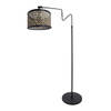 Anne Lighting vloerlamp Linstrøm - zwart - metaal - 95 cm - E27 fitting - 3729ZW