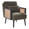 Beliani ORUM - Fauteuil-Groen-Polyester