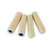 4stuks Verfroller beige Muurverfroller nylon pluisvrij 41g Schuimroller Structuurroller Verfkwasten