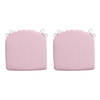 Madison Zitkussen - Panama Soft Pink - 46x48 - Roze - 2 Stuks