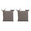 Madison Toscane Zitkussen - Outdoor - Oxford Taupe - 46x46 - Bruin - 2 Stuks