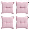 Madison Zitkussen - Universeel - Panama Soft Pink - 50x50 - Roze - 4 Stuks