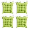 Madison Toscane Kussen - Panama Lime - 46x46 - Groen - 4 Stuks