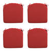 Madison Zitkussen Panama - Brick - Red - 46x48 - Rood - 4 Stuks