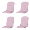 Madison Tuinkussen - Kuip Hoog - Soft Pink - 45x96 - Roze - 4 Stuks