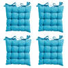 Madison Toscane Kussen - Panama Aqua - 46x46 - Blauw - 4 Stuks