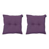 Madison - Zitkussen Panama Purple - 50x50cm - 2 Stuks