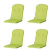 Madison Kussen - Kuip Hoog - Panama Lime - 45x96 - Groen - 4 Stuks