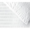 Lanotte® - Amalfi Collectie - Dekbedovertrek - Seer Sucker - Wit - 2 Kussenslopen 60x70 cm - 200x200/220 cm