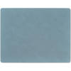 LIND DNA Placemat Nupo - Leer - Light Blue - 45 x 35 cm