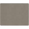 LIND DNA Placemat Nupo - Leer - Flint Grey - 45 x 35 cm