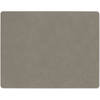 LIND DNA Placemat Nupo - Leer - Flint Grey - 45 x 35 cm