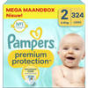 Pampers - Premium Protection - Maat 2 - Mega Maandbox - 324 luiers - 4/8 KG