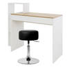 Bureau met legplank 110x72x40 cm Wit/Sonoma Eik Hout ML Design